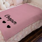 Coperta personalizzata per animali domestici con nome, morbida e calda per cani e gatti, regalo per chi ama gli animali.