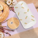 Personalizado Algún Conejito Te Quiere Pascua Zanahoria Escarchada Lata Vasos con Nombre Pascua Regalo para Niños Familia