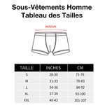 Caleçon Motif Coeur d'Amour Homme Sous-Vêtement Personnalisé avec Photo de Visage Cadeau d'Anniversaire Saint-Valetin pour Lui