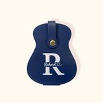 Support de médiators de guitare portable personnalisé avec 3 médiators de ciel étoilé pour stocker jusqu'à 18 médiators Boîte de rangement Cadeau pour les amoureux de la guitare et les guitaristes