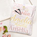 Funda protectora para libros personalizada hecha a mano con bolsillo y nombre Regalo de cumpleaños de vuelta al cole para amante de los libros