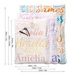 Funda protectora para libros personalizada hecha a mano con bolsillo y nombre Regalo de cumpleaños de vuelta al cole para amante de los libros