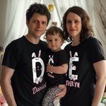 Personalizado lindo conejito Chick Letras Onesie bebé Camiseta Sudadera Padres-niños Ropa Pascua Baby Shower Regalo para la familia Kid