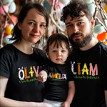 Personalisierte niedlichen Hase Huhn Muster Name Ostern Shirt Sweatshirt Baby Onesie Eltern-Kinder-Kleidung Ostern Geschenk für Familie