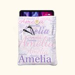 Funda protectora para libros personalizada hecha a mano con bolsillo y nombre Regalo de cumpleaños de vuelta al cole para amante de los libros