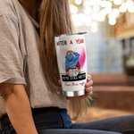 Personalizzato You're Still Hotter Than This Coffee 20oz Tumbler in acciaio inox con nomi e coperchio Regalo di San Valentino per la coppia