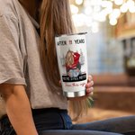 Personalizzato You're Still Hotter Than This Coffee 20oz Tumbler in acciaio inossidabile con nomi di coppia Regalo di San Valentino per l'anniversario