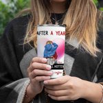 Personalizzato You're Still Hotter Than This Coffee 20oz Tumbler in acciaio inox con nomi e coperchio Regalo di San Valentino per la coppia