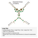 Henkilökohtainen keskiaikainen hevonen Tack Horse Face Korut Antiikki Pronssi Näytä Bridle Browband kanssa Birthstone ja Initial lahja Equestrianille