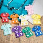 Topper personalizzato multicolore in uniforme medica da campo con stampa 3D per bicchiere Stanley da 30 oz 40 oz Regalo per il medico infermiere