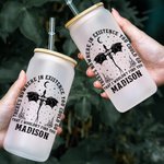 Personalisierte Flying Dragon 20oz Lebensmittelqualität Glas Becher mit Deckel und Strohhalm Geburtstag Geschenk für Buchliebhaber Leser