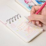 Spersonalizowany kolorowy notatnik wielkanocny A7 z imieniem i nazwiskiem Wielkanocny koszyczek urodzinowy Wielkanocny prezent dla dzieci
