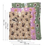 Personalized Colourful Pet Paw Bone Print Photo Book Sleeve Book Cover Protector with Photo Name and Pocket Back to School Gift for Reader Pet Lover