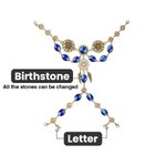 Henkilökohtainen keskiaikainen hevonen Tack Horse Face Korut Antiikki Pronssi Näytä Bridle Browband kanssa Birthstone ja Initial lahja Equestrianille