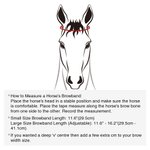 Henkilökohtainen keskiaikainen hevonen Tack Horse Face Korut Antiikki Pronssi Näytä Bridle Browband kanssa Birthstone ja Initial lahja Equestrianille