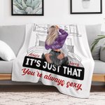 Couverture de chambre personnalisée You're Always Sexy Décoration romantique de la maison Cadeau d'anniversaire de la Saint-Valentin pour couple