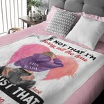 Manta Corazón Acuarela Personalizada You're Always Sexy Decoración Romántica para el Hogar Regalo de Aniversario de San Valentín para Pareja