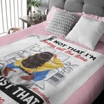 Personalised You're Always Sexy Cozy Living Room Blanket Romantic Home Decoration Valentine's Day Anniversary Gift for Couple