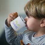 Tasse Émaillée Personnalisée avec Nom et Motif Oreilles de Lapin Cadeau de Pâques pour Enfant