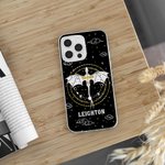 Gepersonaliseerd Draak Sterrenhemel Telefoonhoesje Hard TPU Hoesje met Naam Verjaardagscadeau voor Drakenliefhebber