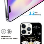 Gepersonaliseerd Draak Sterrenhemel Telefoonhoesje Hard TPU Hoesje met Naam Verjaardagscadeau voor Drakenliefhebber