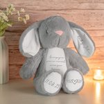 Peluche Lapin en Mémoire de Perte de l'Enfant Bébé Poupée Doudou en Souvenir Cadeau Commémoratif