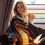 Couverture en Flanelle ou Sherpa Personnalisée avec Nom Motif Dragon de Lecture Cadeau d'Anniversaire pour Amateur de Lecture