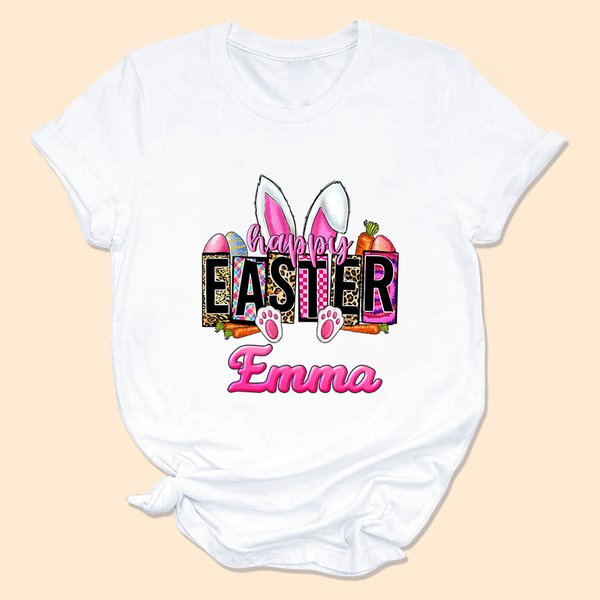Henkilökohtainen Bunny pääsiäismunat porkkanat Baby Onesie T-paita Baby Shower pääsiäinen lahja perheelle Lapset uusi vanhempi