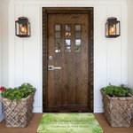 Paillasson personnalisé Lucky Shamrock Irish Anti-Slip Welcome Doormat Home Decoration st Patrick's Day Gift for Family