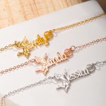 Personalisierte Frauen Volleyball Sport Halskette mit Namen Geburtstag Schmuck Geschenk für Volleyball-Liebhaber