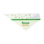 Spersonalizowana bandana z imieniem i tekstem z okazji Dnia Świętego Patryka dla psów, kotów i właścicieli zwierząt domowych