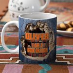 Gepersonaliseerde 3D boek draak keramische mok met naam 11oz/15oz koffiekop verjaardagscadeau voor lezers draak liefhebbers