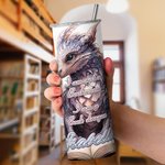 Vaso personalizado I Am Not A Bookworm I Am A Book Dragon 20oz Skinny Tumbler con pajita y nombre Regalo de cumpleaños para lectores amantes de los li