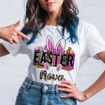 Henkilökohtainen Bunny pääsiäismunat porkkanat Baby Onesie T-paita Baby Shower pääsiäinen lahja perheelle Lapset uusi vanhempi