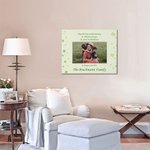 Foto personalizada de la bendición irlandesa Trébol de cuatro hojas Lienzo Imprimible Arte de Pared Día de San Patricio Regalo para Familia Amigos