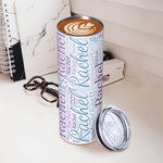 Verre personnalisé avec couvercle, paille et brosse de nettoyage Cadeau d'anniversaire pour elle et lui