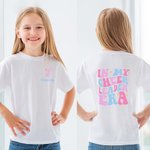 Gepersonaliseerd Retro In Mijn Cheerleader Tijdperk Naam Cheerleader T-Shirt Sweatshir Hoodie Team Kleding Terug Naar School Cadeau voor Meisjes