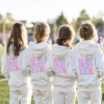 Gepersonaliseerd Retro In Mijn Cheerleader Tijdperk Naam Cheerleader T-Shirt Sweatshir Hoodie Team Kleding Terug Naar School Cadeau voor Meisjes