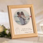 Personalisierter Fotorahmen „The Best Is Yet To Come“ Jahrestag Valentinstag Geschenk für Liebespaar