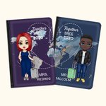 Personalised Together Since Multicolour Passport Cover Anniversary Birthday Valentine's Day Gift for Lover