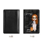 Personalized Vintage Pattern Annoying Each Other Multicolor Passport Cover Birthday Gift for Lover