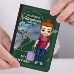 Personalizzato A Una vita di avventure Personaggi dei cartoni animati Insieme Copertina del passaporto Compleanno Regalo di San Valentino per gli inna