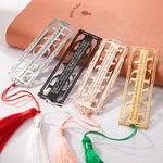 Signet en Acier Inoxydable Personnalisé avec Nom et Texte Gravés Accessoire de Lecture Évidé Cadeau Anniversaire Fêtes des Mères pour Maman Famille