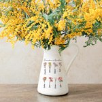 Personlig födelsemånad blomma keramisk vas heminredning Mors dag födelsedagspresent till mamma mormor