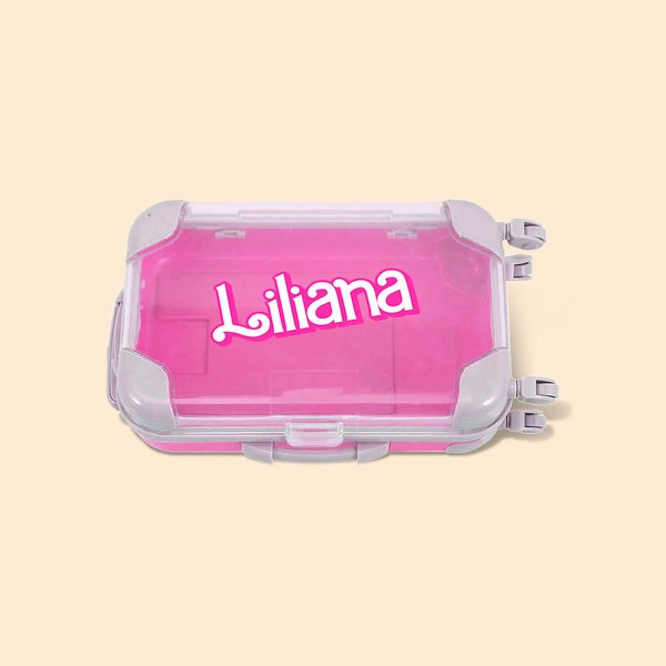 Personalized Fashion Mini Trolley Luggage Storage Case with Name or Letter Party Favor Birthday Anniversary Gift for Women