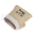 Sac à Cordon Personnalisé avec Nom Sac en Jute de Bonbon Cadeau de Pâques pour Enfant