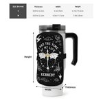 Gepersonaliseerde Dragon Rider Water Bottle Pouch Bag met Naam en Verstelbare Gesp Grote Capaciteit Sport Accessoire Gift voor Lezers Sportliefhebbers
