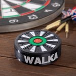 Personalisierte 3D-Druck Mini Dartboard Design Dart Halter mit Namen hält 23 Stück Darts Geburtstag Geschenk für Dart-Liebhaber