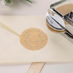 Tampon de Gaufrage Personnalisé avec Nom en Thème Velaris City of Starlight Cadeau d'Anniversaire pour Amoureux des Livres et Écrivains
