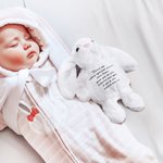 Peluche Lapin en Coton Jouet Personnalisé avec Texte Cadeau Anniversaire Fête pour Enfant